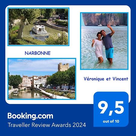 Appartement Avec Balcon, Bord Du Canal, Wifi. Narbonne Exteriör bild
