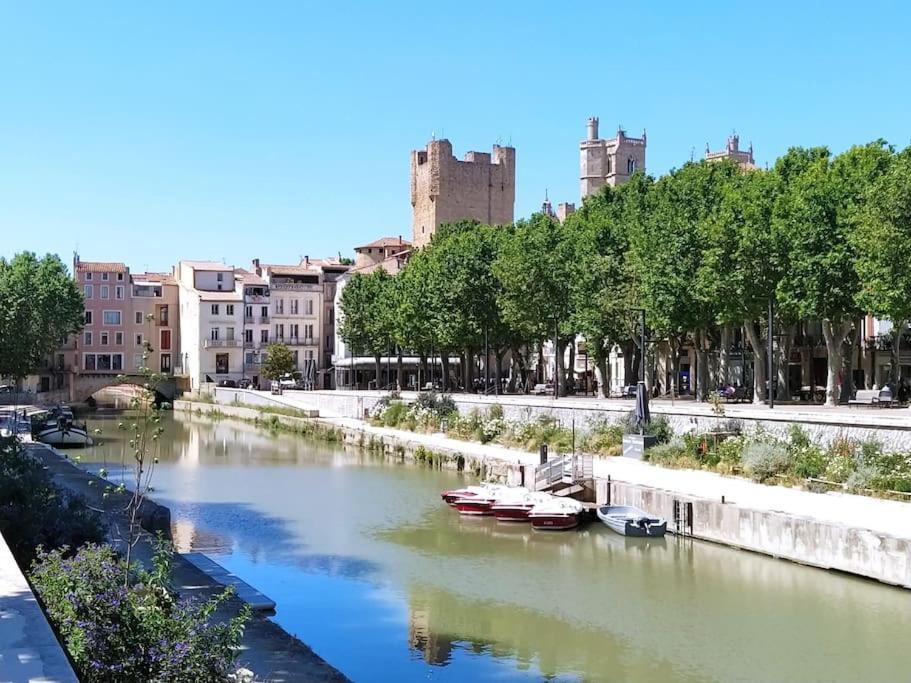 Appartement Avec Balcon, Bord Du Canal, Wifi. Narbonne Exteriör bild